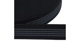 резинка тканая с латексом 3*4 цв черный 025мм (уп 25м) ekoflex купить по 44.52 для тактического снаряжения в Хабаровске 