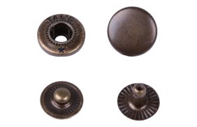 кнопка l-12 цв антик сталь 12,5мм (уп ок.1440шт) tals купить по цене 1.94 руб - в интернет-магазине Веллтекс | Хабаровск

