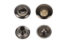 кнопка l-12 цв черный никель нерж 12,5мм (уп ок.72шт) veritas –  установочная фурнитура для шитья дома купить в Веллтекс | Хабаровск
