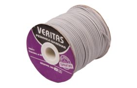 резинка шляпная цв серый 2мм (уп 50м) veritas s-204 купить по 3.78 - в интернет - магазине Веллтекс | Хабаровск
.
