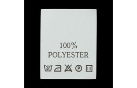 с102пб 100%polyester - составник - белый (уп 200 шт.) купить по цене 150.15 руб - в интернет-магазине Веллтекс | Хабаровск
