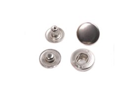 кнопка l-15 цв никель сталь 15мм (уп ок.72шт) veritas купить по цене 378 руб - в интернет-магазине Веллтекс | Хабаровск
